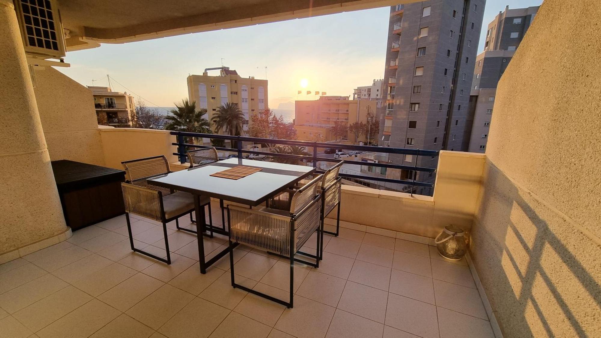 Apartment Turquesa Beach 34B Calp Extérieur photo