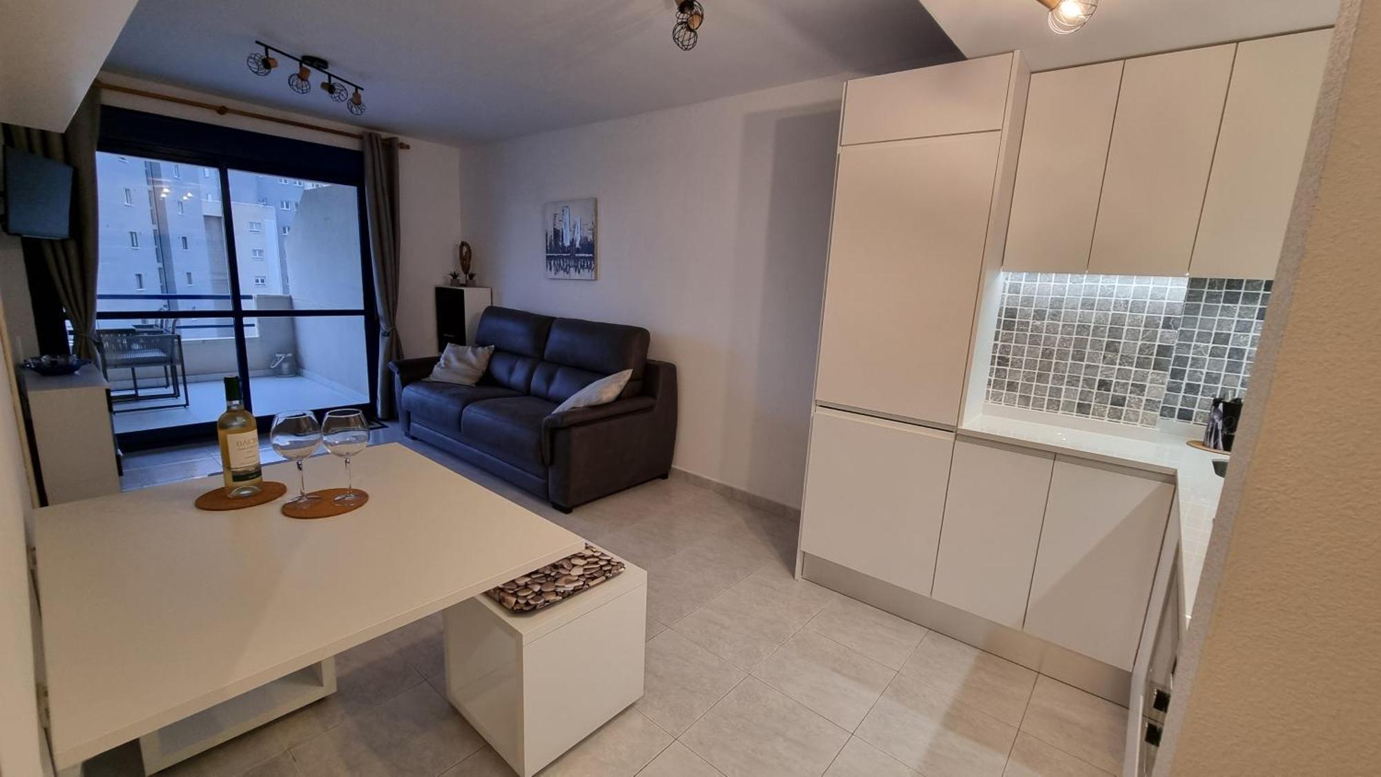 Apartment Turquesa Beach 34B Calp Extérieur photo